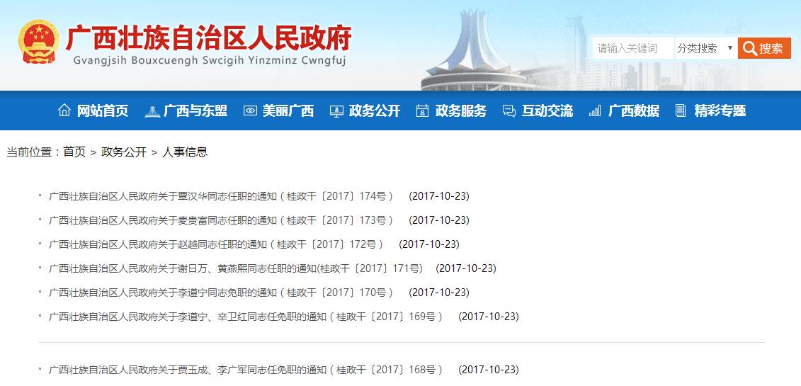 赣州市最新一轮干部任命与免职信息公布公告